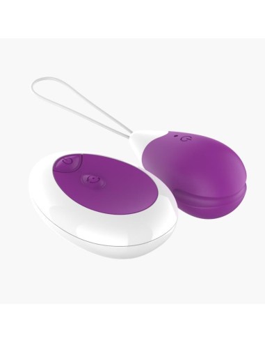 Huevo Vibrador con Control Remoto USB Púrpura