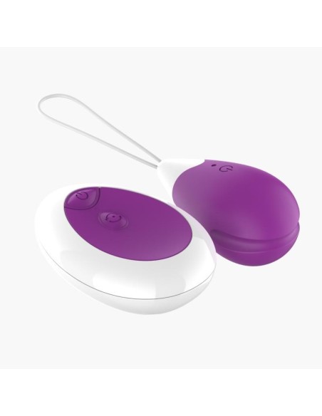 Huevo Vibrador con Control Remoto USB Púrpura