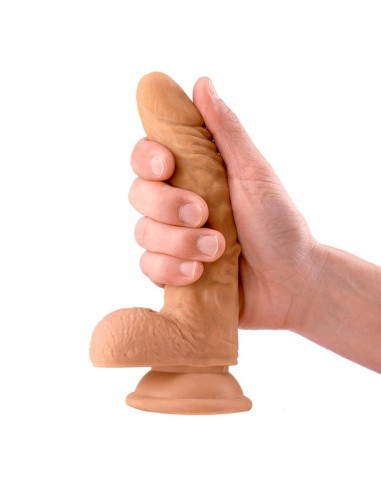 Sam Dildo Realista con Testículos 7.1 Natural
