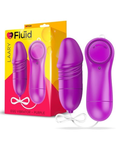 Laary Huevo Vibrador Multi Velocidad Control Remoto Púrpur