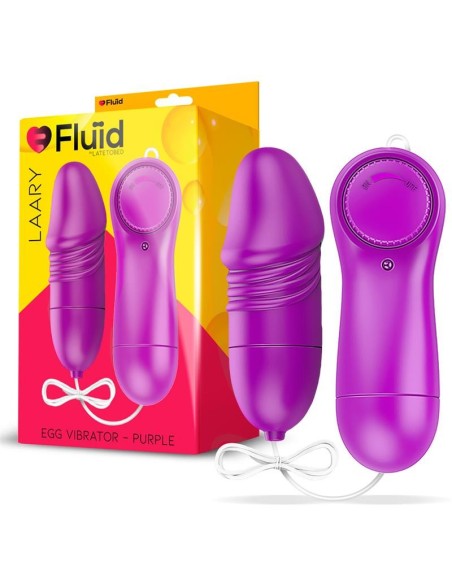Laary Huevo Vibrador Multi Velocidad Control Remoto Púrpur