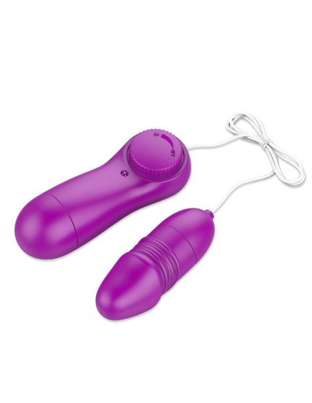Laary Huevo Vibrador Multi Velocidad Control Remoto Púrpur