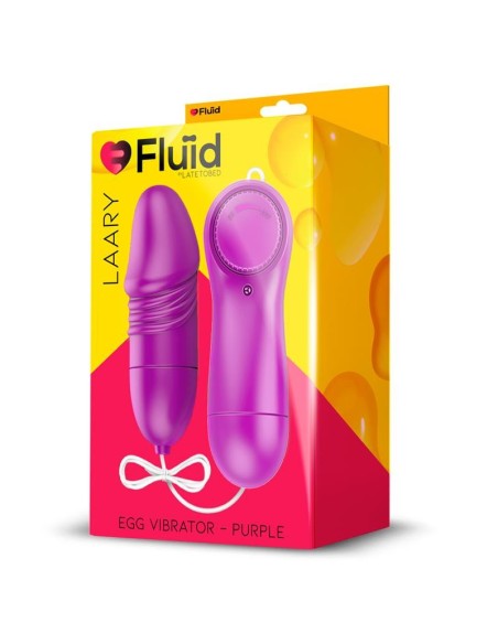 Laary Huevo Vibrador Multi Velocidad Control Remoto Púrpur