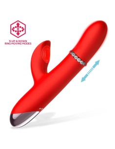 Divya Vibrador con Aro de Bolas Internas Up and Down y Pulsación 3 Motores Independientes USB 2