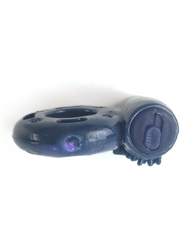 Anillo para el Pene con Vibración Azul