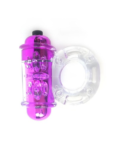 Anillo para el Pene con Vibración Rosa