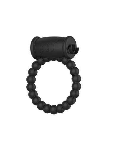 Anillo para el Pene con Vibración Negro