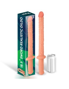 Blade Dildo Realista Forma de Espada 18.5 Sword Natural