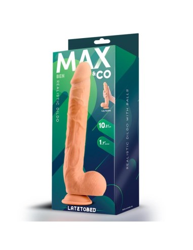Ben Dildo Realista con Testículos 10.2 Natural