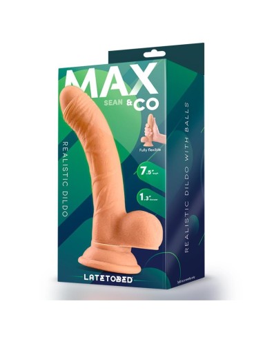 Sean Dildo Realista con Testículos 7.5 Natural