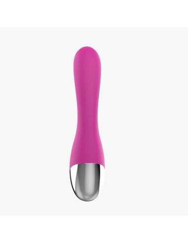 Vibrador 6 Funciones USB Rosa