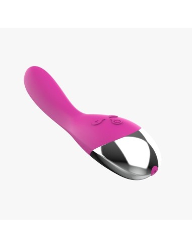Vibrador 6 Funciones USB Rosa