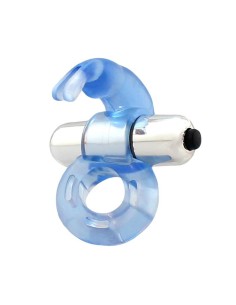 Firey Anillo Vibrador con Conejito Azul 2