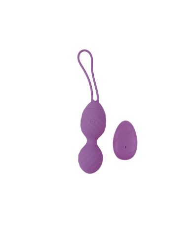 Huevo Vibrador Control Remoto Ridged USB Silicona 7.4