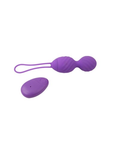 Huevo Vibrador Control Remoto Ridged USB Silicona 7.4