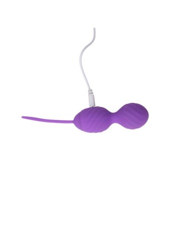 Huevo Vibrador Control Remoto Ridged USB Silicona 7.4
