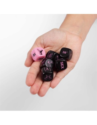 Juego 6 Dados Play Sex (ES/EN/DE/FR/NL/PT/IT)