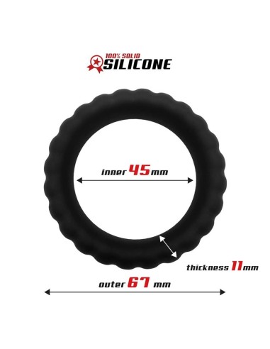 Anillo para el Pene Silicona Sólida 4.5 cm