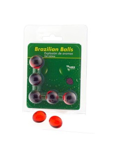 Set 5 Brazilian Balls Explosion de Aroma Fresa