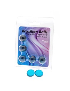 Set 5 Brazilian Balls Gel Excitante Efecto Frío