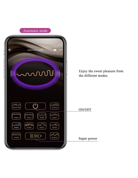 Jayleen Estimulador con Control APP