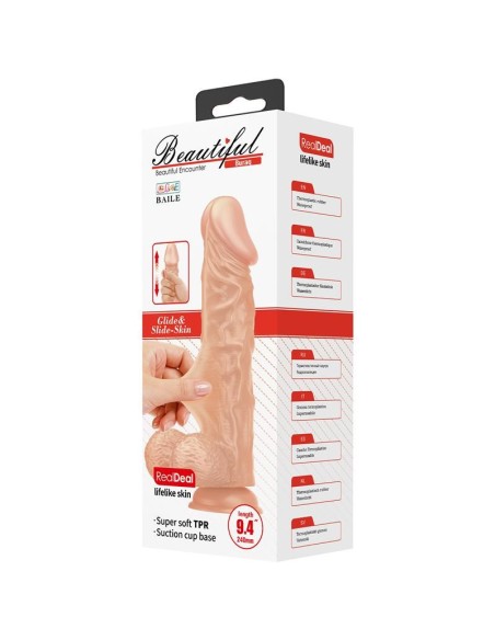 Dildo Realista con Ventosa Buraq 9.4