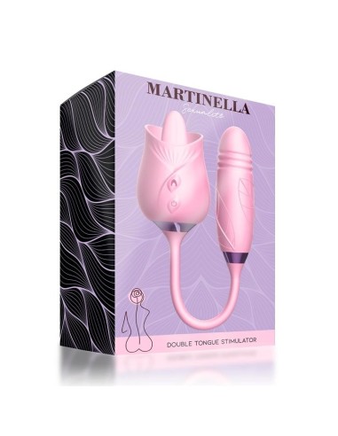 Martinella Lengua Estimuladora Clítoris y Huevo con Thrusting