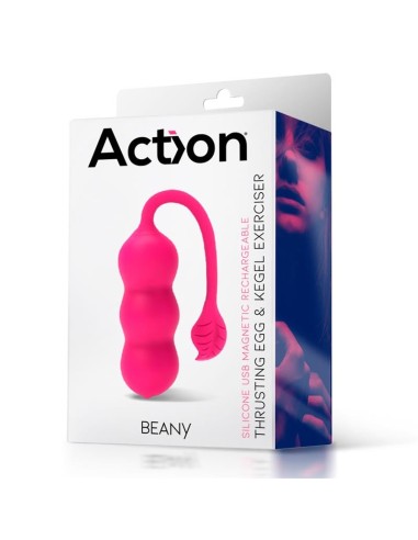 Beany Huevo Vibrador y Entrenador Suelo Pélvico con Empuje