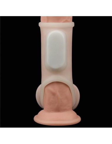 Funda Pene y Testículos con Vibración Silk Knights