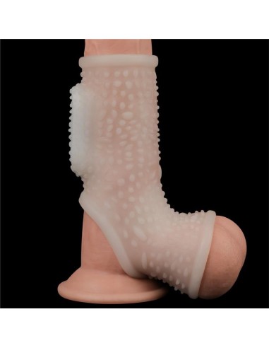 Funda el Pene y Testículos con Vibración Drip Knights