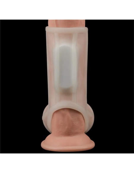 Funda el pene y testículos con vibración Ridge Knights