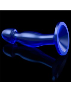 Plug Anal Flawless Azul Transparente 6.5 2