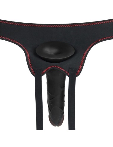 Arnés Ajustable con Dildo 10 Vibraciones 7.5