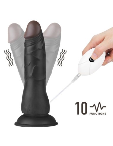 Arnés Ajustable con Dildo 10 Vibraciones 7.5