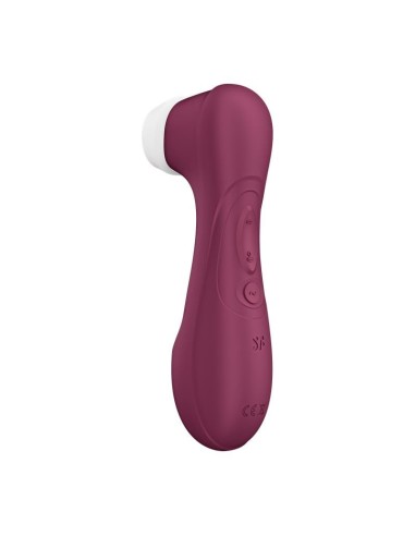 Pro 2 Gen 3 Liquid Air Technology Succión y Vibración App Connect Wine Red - Rojo Vino