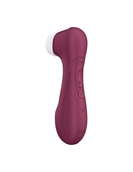 Pro 2 Gen 3 Liquid Air Technology Succión y Vibración App Connect Wine Red - Rojo Vino