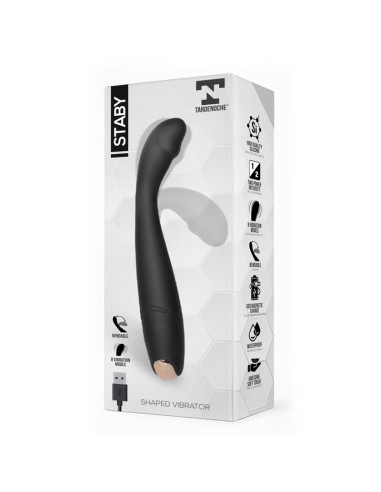 Staby Vibrador Silicona Flexible-Bendable