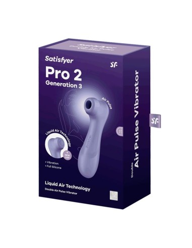 Pro 2 Gen 3 Liquid Air Technology Succión y Vibración Lilac