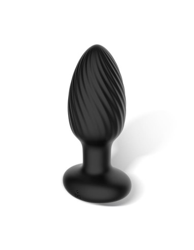 Drago Plug Anal Vibración, Movimiento Twister 360º y Control Remoto