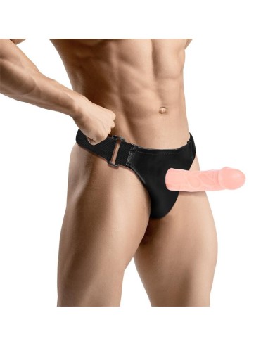 Atoor Arnés con Dildo Hueco Desmontable, Vibración y Control Remoto