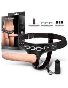 Ribbo Arnés con Dildo Realista con Vibración y Control Remoto 2