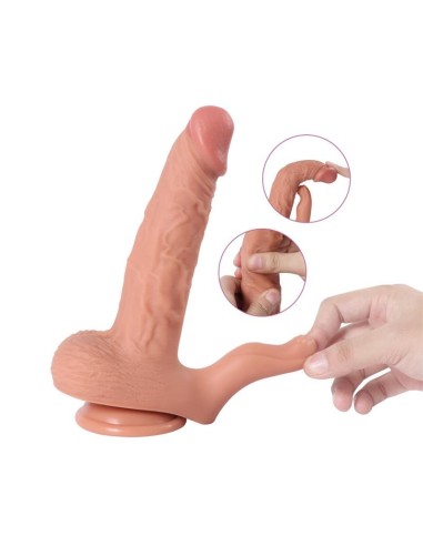 Haydon Dildo con 20 Modos de Vibración y Estimulador de Clítoris