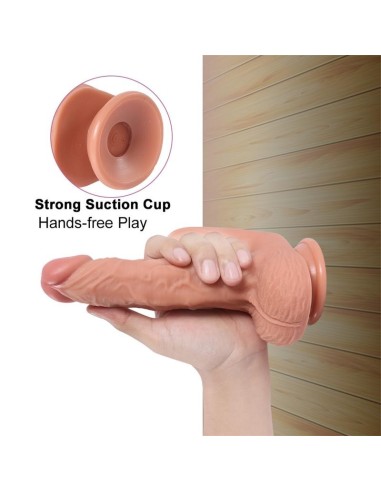 Haydon Dildo con 20 Modos de Vibración y Estimulador de Clítoris