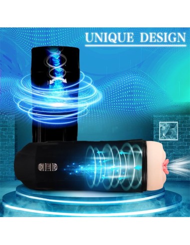 Truda Masturbador Automático Vibración y Succión Vagina