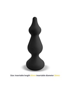Tendax Plug Anal Silciona 8 cm x 3 cm 2