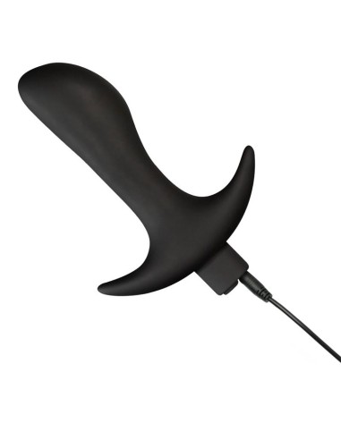 Lever Plug Anal con Vibración USB Silicona
