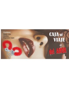 Caja del Amor con Esposas, Dado y Antifaz