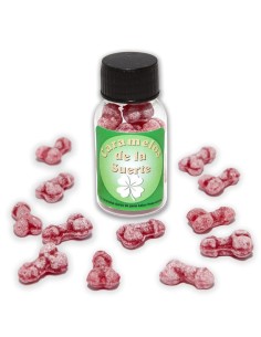 Bote Caramelos Pene Suerte 12 und