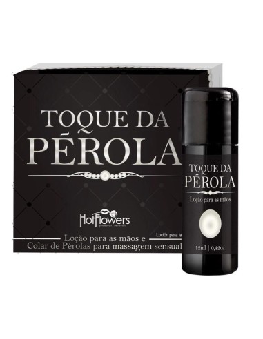 Loción de Masaje y Collar de Perlas Toque da Perola