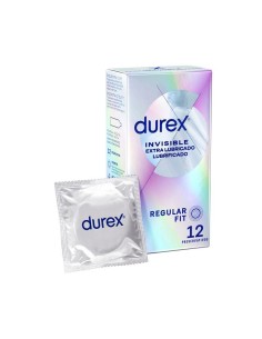 Preservativos Invisible Extra Lubricación 12ud
